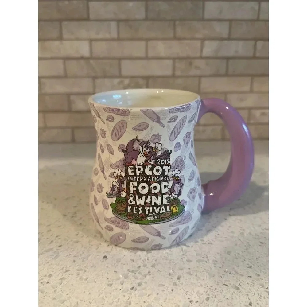 Disney Coffee Cup - 2017 Epcot‎ Food & Wine Festival - Chef Figment